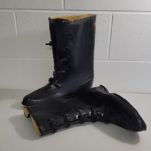 LaCrosse 5 Buckle Rubber Mud Boots Cowboy Boot Style Farm Soft Lining